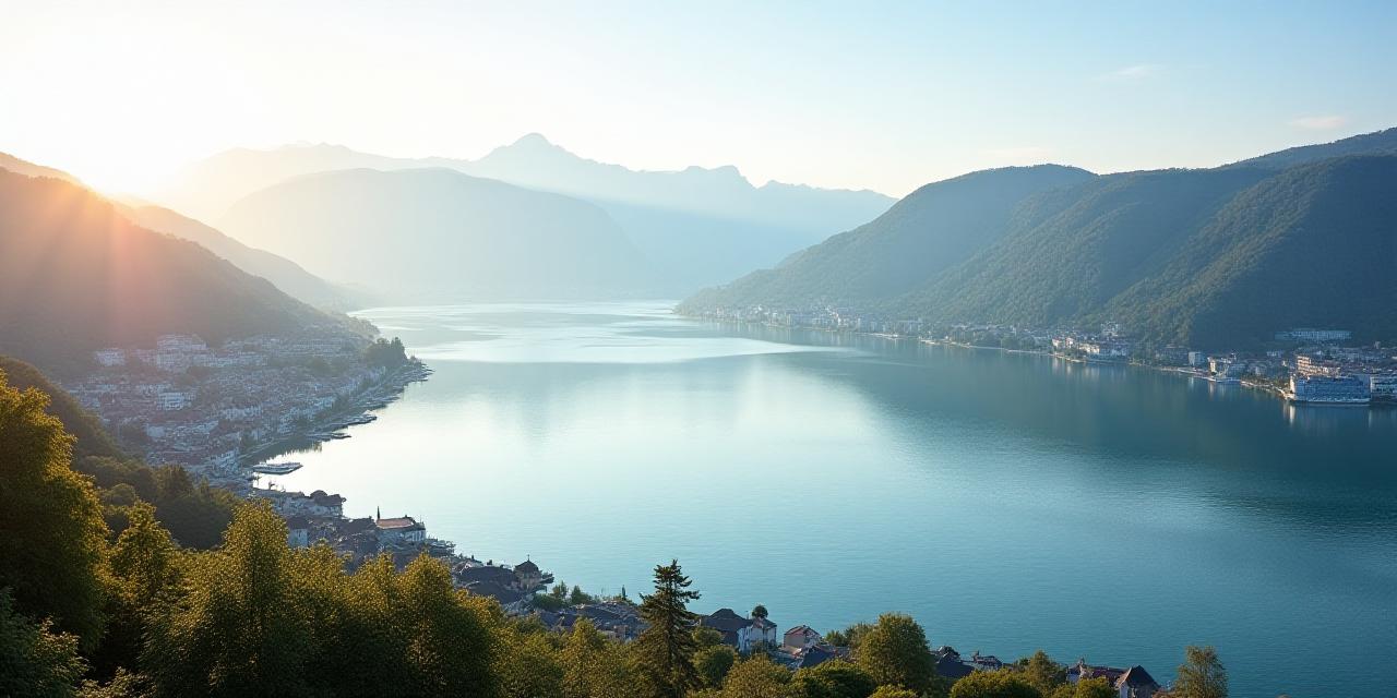 Blick auf den Zürichsee von Zollikon aus, symbolisiert finanzielle Ruhe und Klarheit